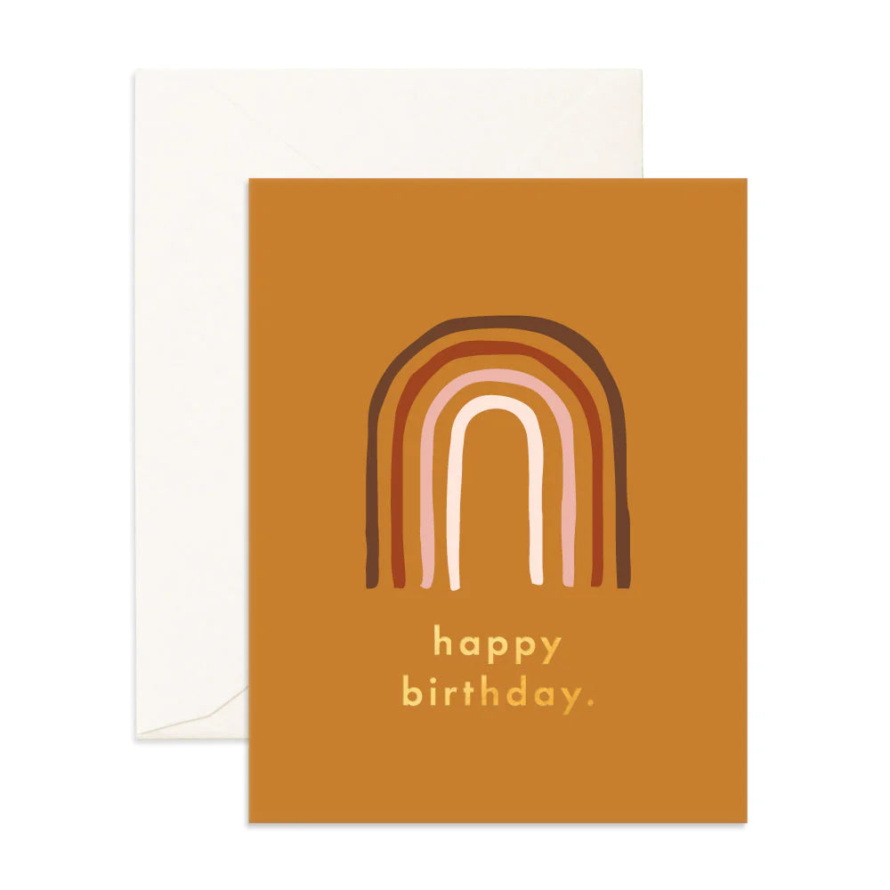 Birthday Rainbow Greeting Card - Fox & Fallow