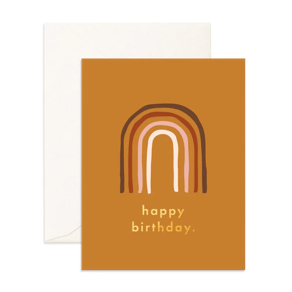 Birthday Rainbow Greeting Card - Fox & Fallow