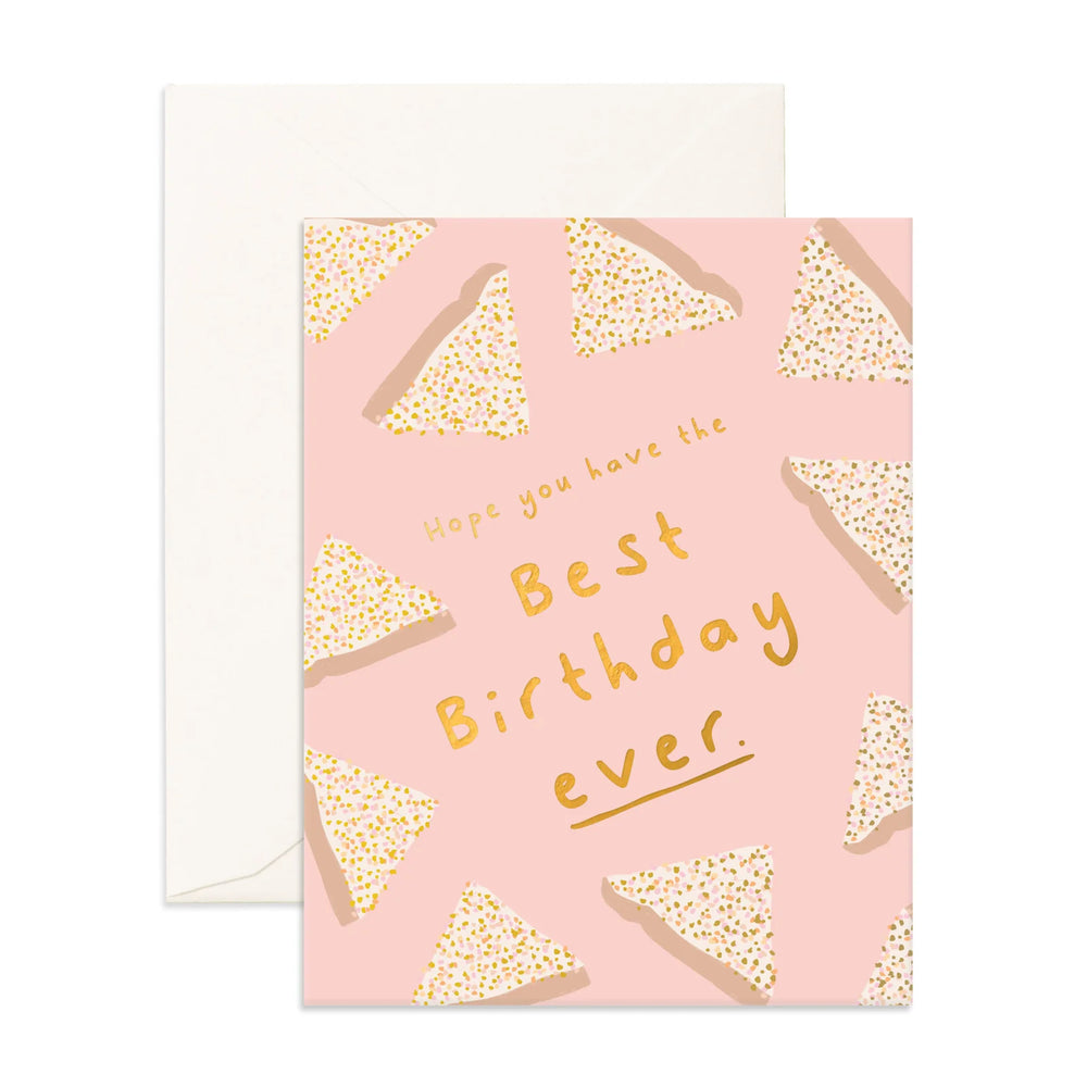 Birthday Fairy Bread Greeting Card - Fox & Fallow