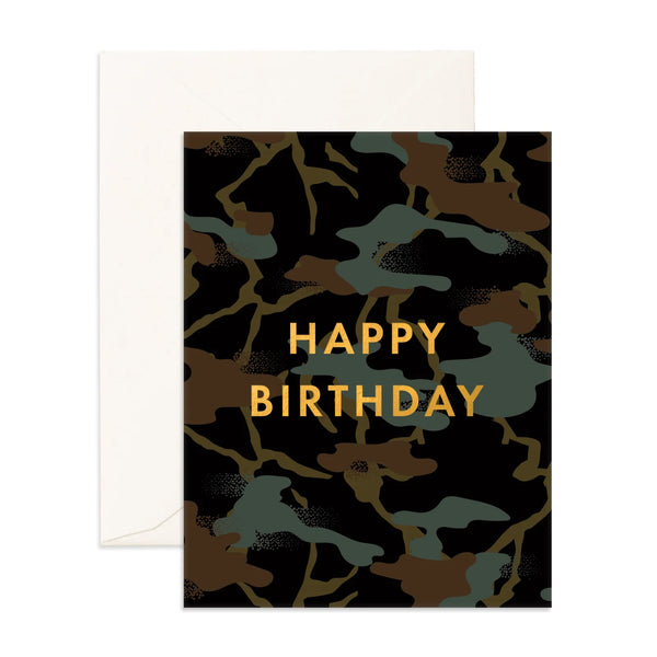 Birthday Incognito Greeting Card - Fox & Fallow
