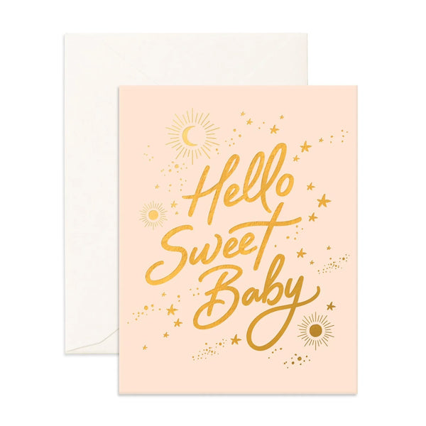 Sweet Baby Stars Greeting Card - Fox & Fallow