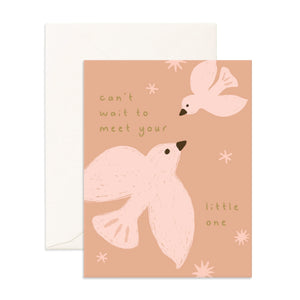 Baby Bird Greeting Card - Fox & Fallow