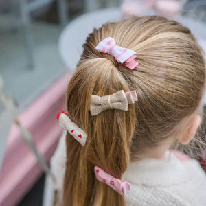 Cutesy Mini Bow Clip Set - Rockahula Kids