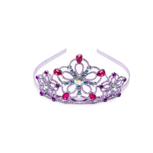 Bejewelled Tiara, Lilac - Great Pretenders