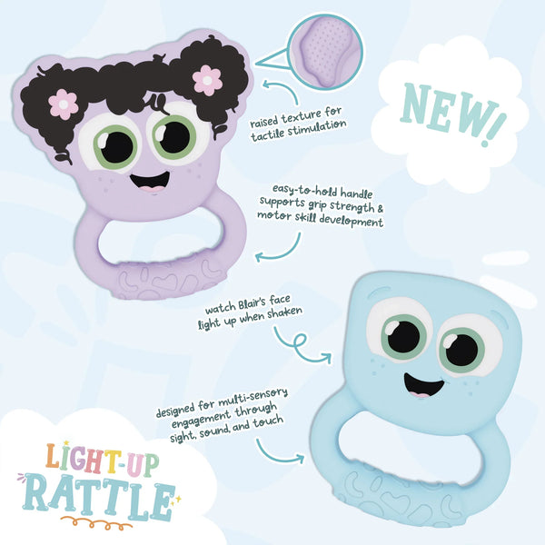 Glo Pal Light up Rattle - Lumi - Glo Pals