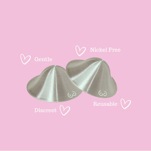 Pure Silver Nursing Cups - Milky Goodness