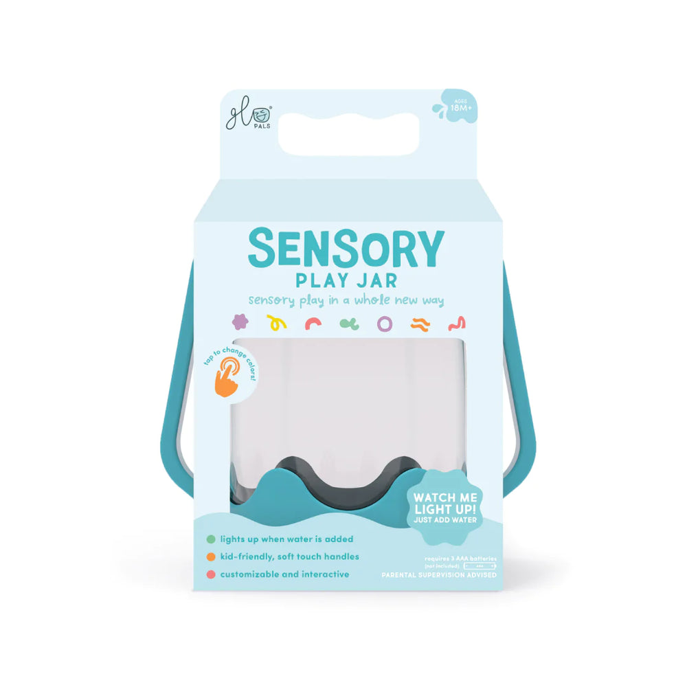 Glo Pal Sensory Play Jar Blue - Glo Pals