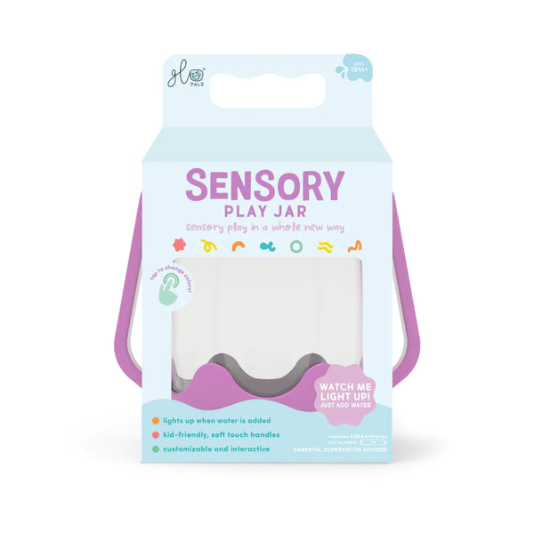 Glo Pal Sensory Play Jar Purple - Glo Pals