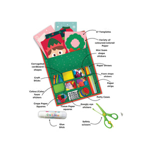 Christmas Collage Sensory Craft Box - My Creative Box