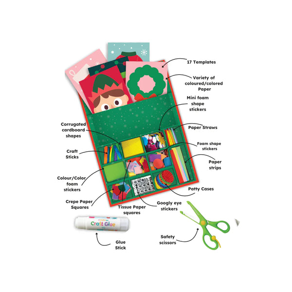 Christmas Collage Sensory Craft Box - My Creative Box