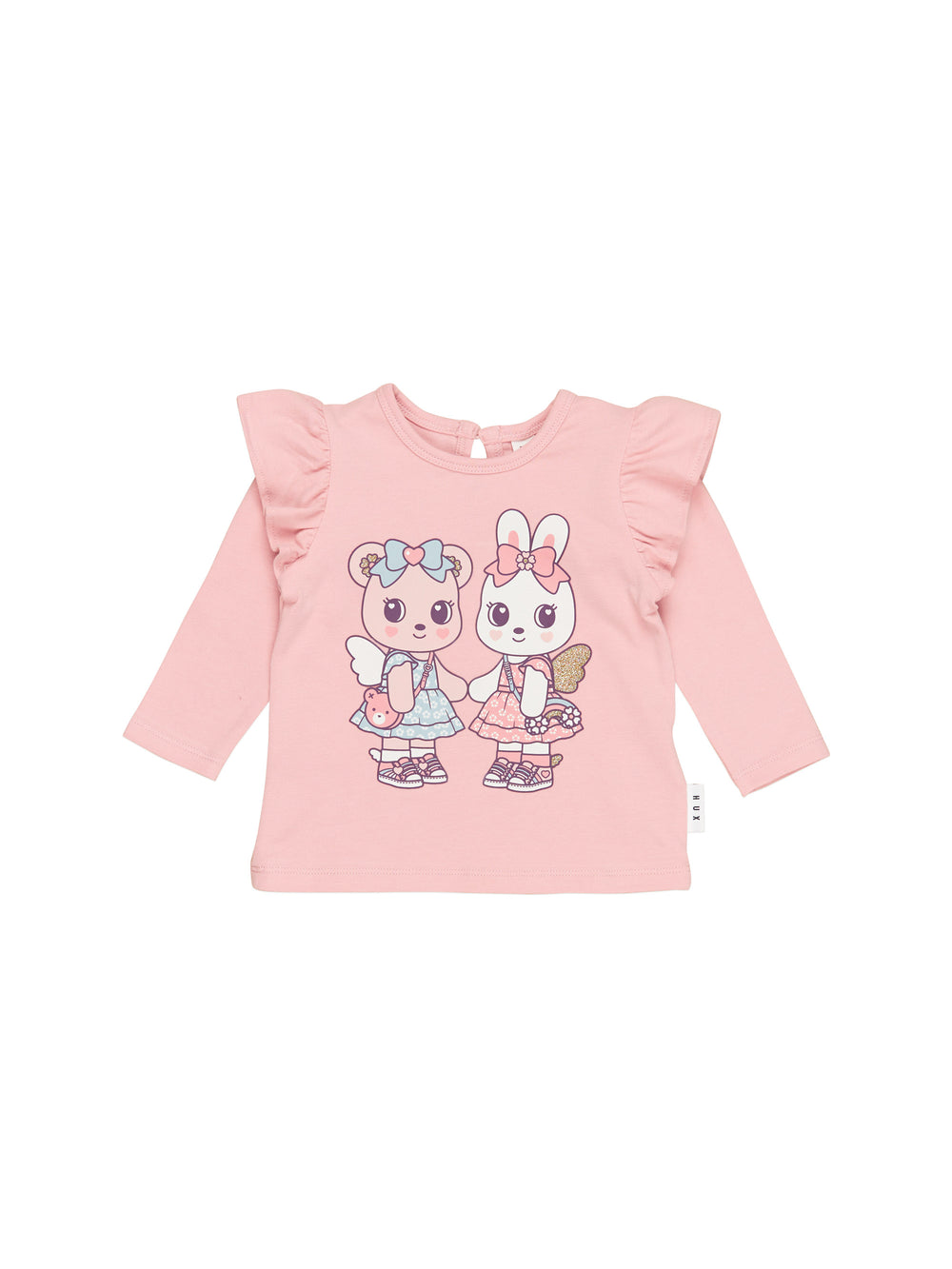 Fairy Friends Frill Top - Memory Lane - Huxbaby DISCOUNTED