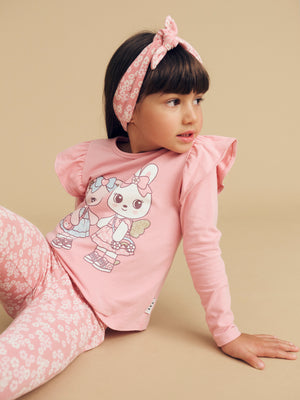 Fairy Friends Frill Top - Memory Lane - Huxbaby DISCOUNTED