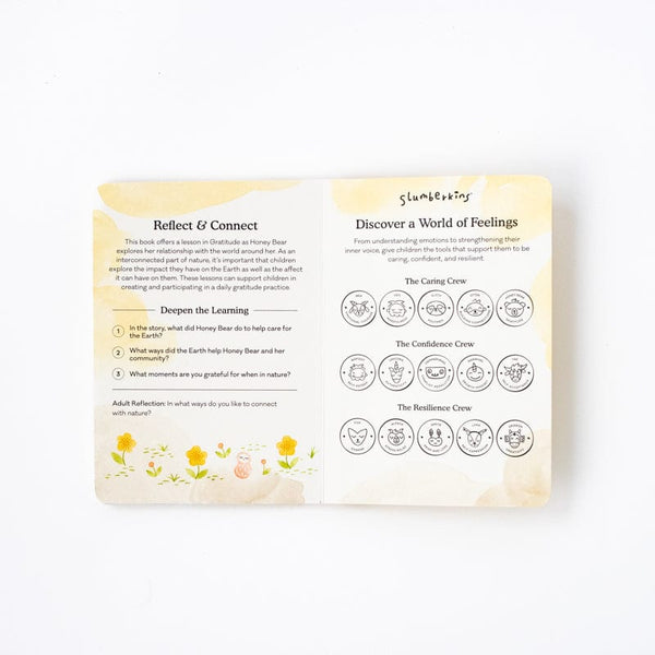 Honey Bear's Gifts of Nature Board Book - Slumberkins