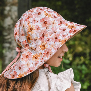 Wanderer' Panelled Bucket Sun Hat - Peggy / Rosa - Bedhead