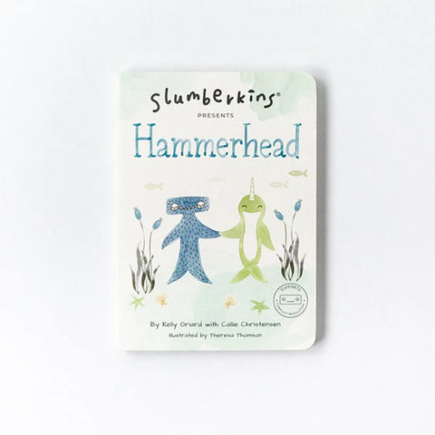 Hammerhead Snuggler Set  - Comforter + Book - Slumberkins