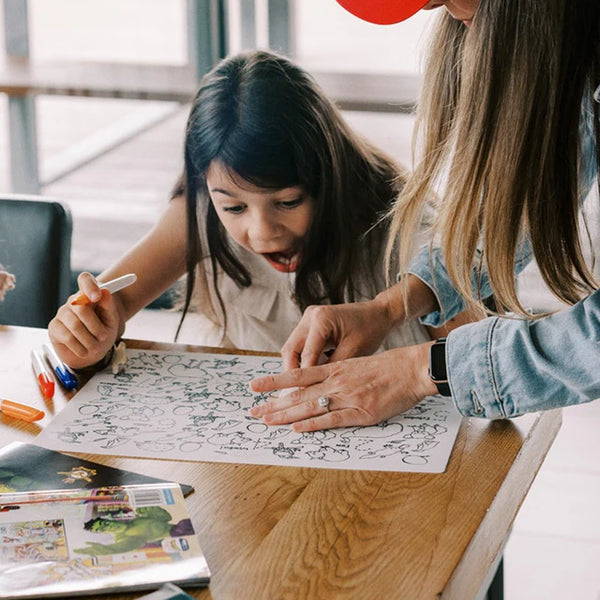 Aussie Animals Classic Colouring & Doodle Mat - Hey Doodle