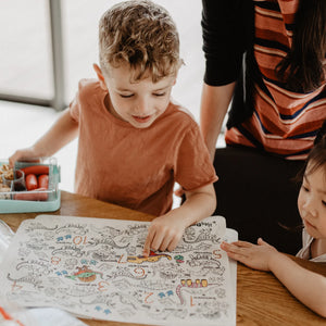 DinoRoar Classic Colouring & Doodle Mat - Hey Doodle