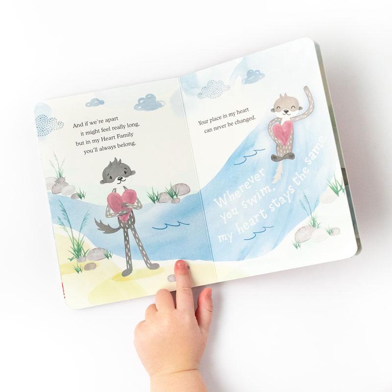 Alpaca Holds Your Worries Board Book - Slumberkins