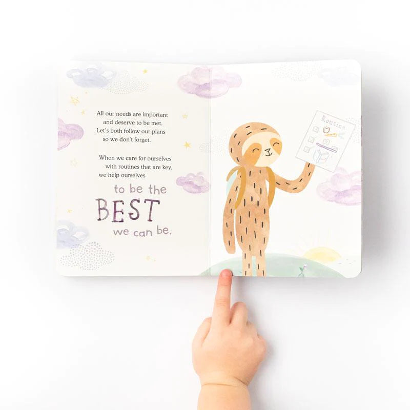 Sloth's Daily Plan Board Book - Slumberkins