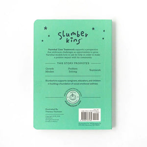 Narwhal Uses Teamwork Board Book - Slumberkins