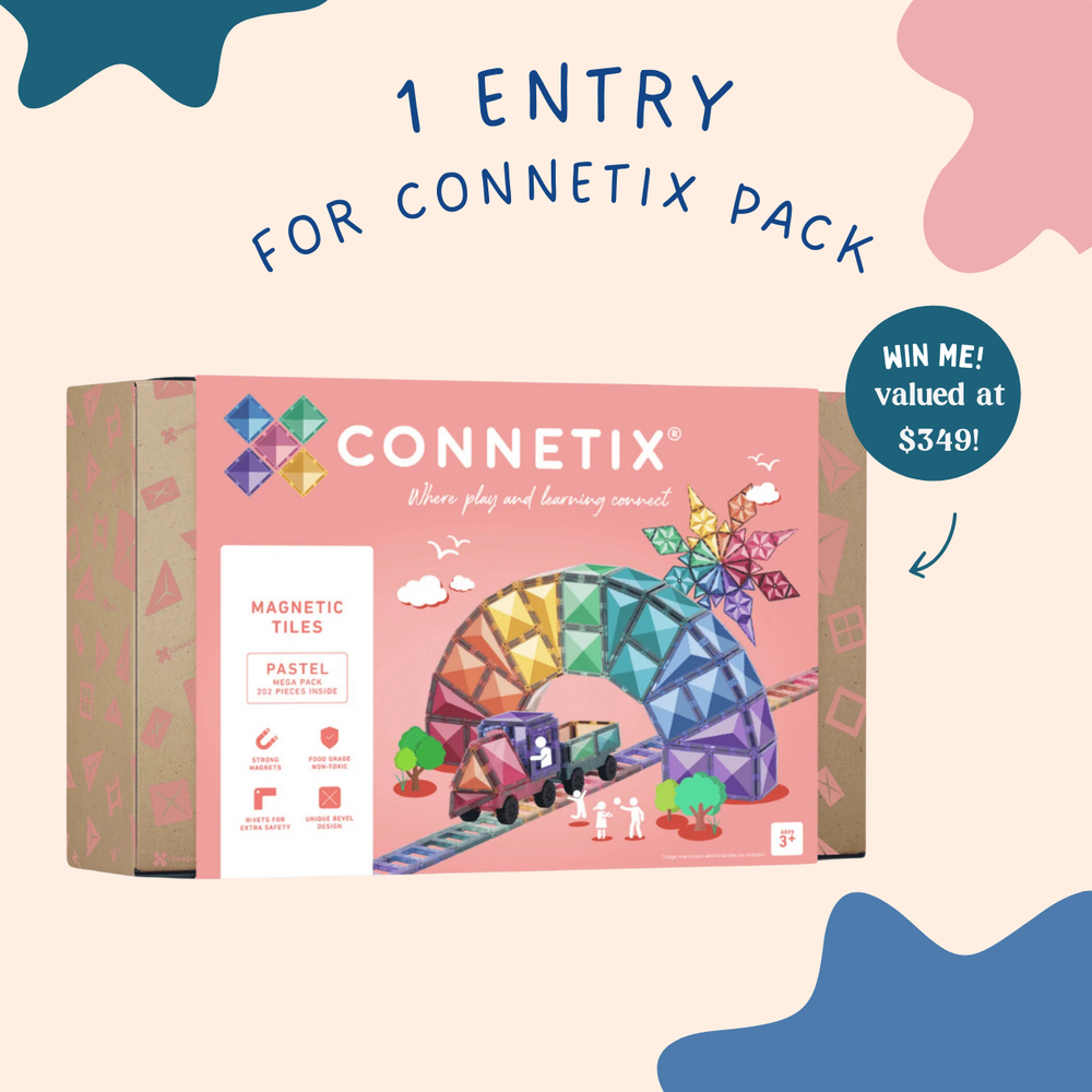 1 entry - Connetix giveaway
