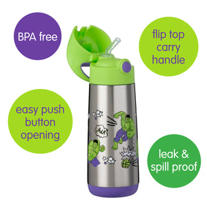 Marvel Hulk by b.box - 500mL insulated drink bottle - B Box