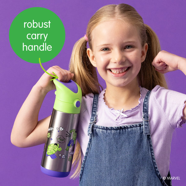 Marvel Hulk by b.box - 500mL insulated drink bottle - B Box