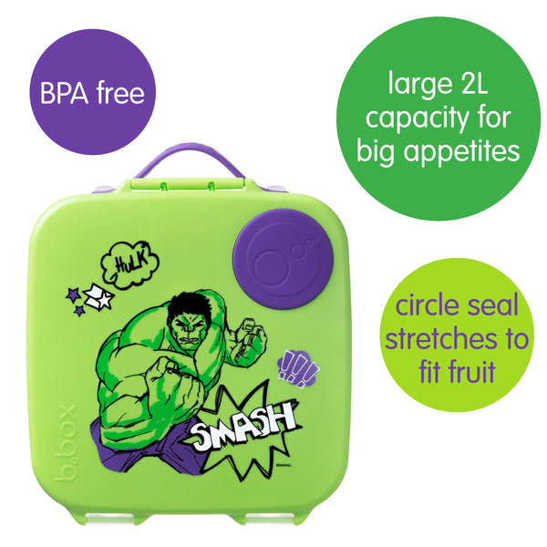 Marvel Hulk by b.box - Large Lunchbox - B Box