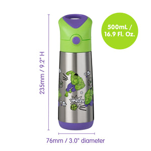 Marvel Hulk by b.box - 500mL insulated drink bottle - B Box