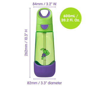 Marvel Hulk by b.box - 600mL Tritan™ drink bottle - B Box