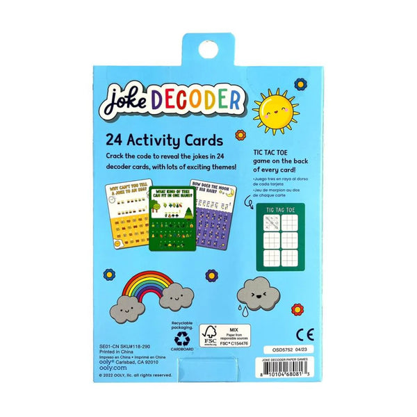 Activity Cards - Joke Decoder - Ooly