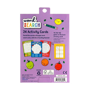 Activity Cards - Word Search - Ooly