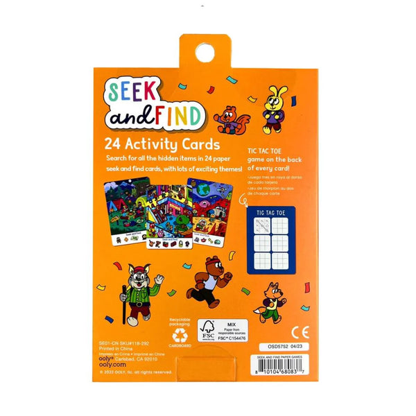 Activity Cards - Seek and Find - Ooly