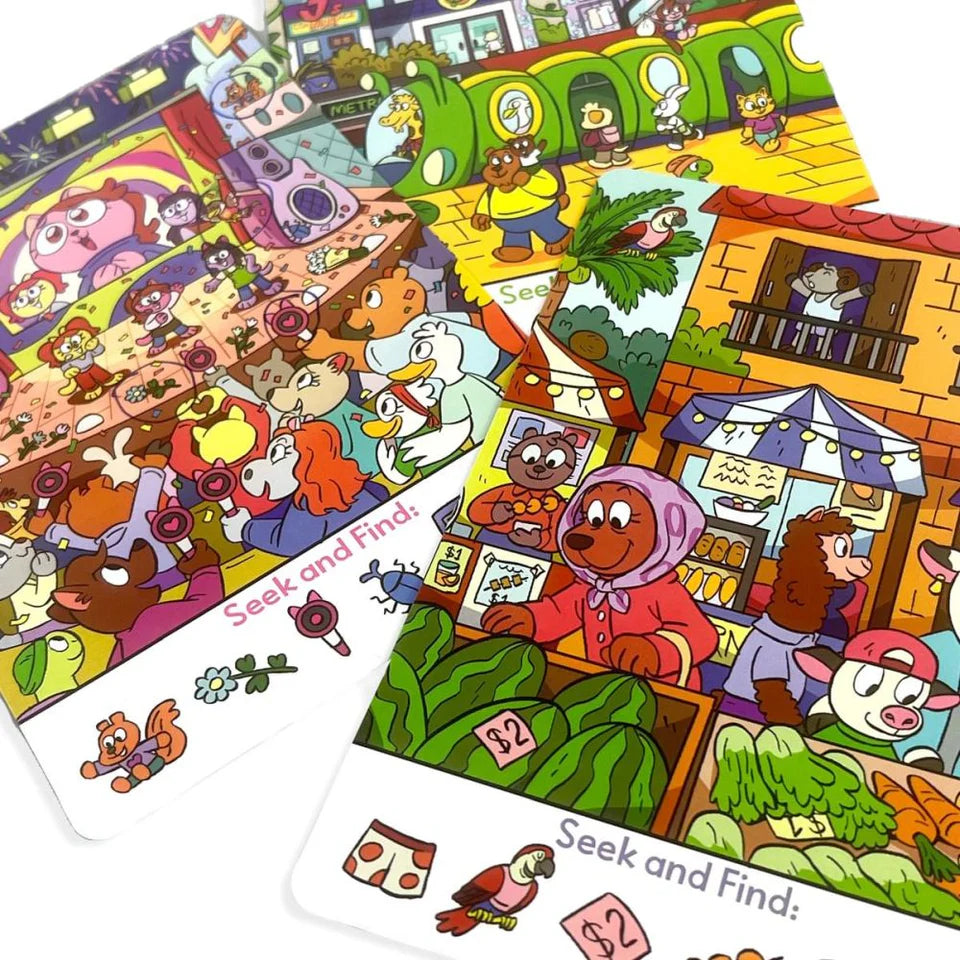 Activity Cards - Seek and Find - Ooly