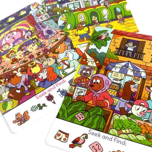 Activity Cards - Seek and Find - Ooly