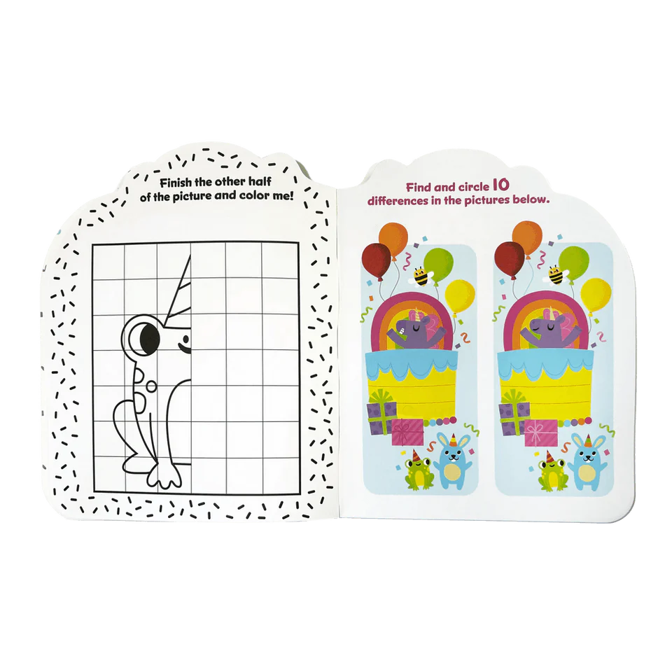 Playful Pages Activity Book – Unicorn Party - Ooly