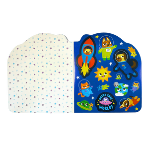 Playful Pages Activity Book – Pets in Space - Ooly