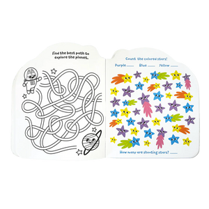 Playful Pages Activity Book – Pets in Space - Ooly