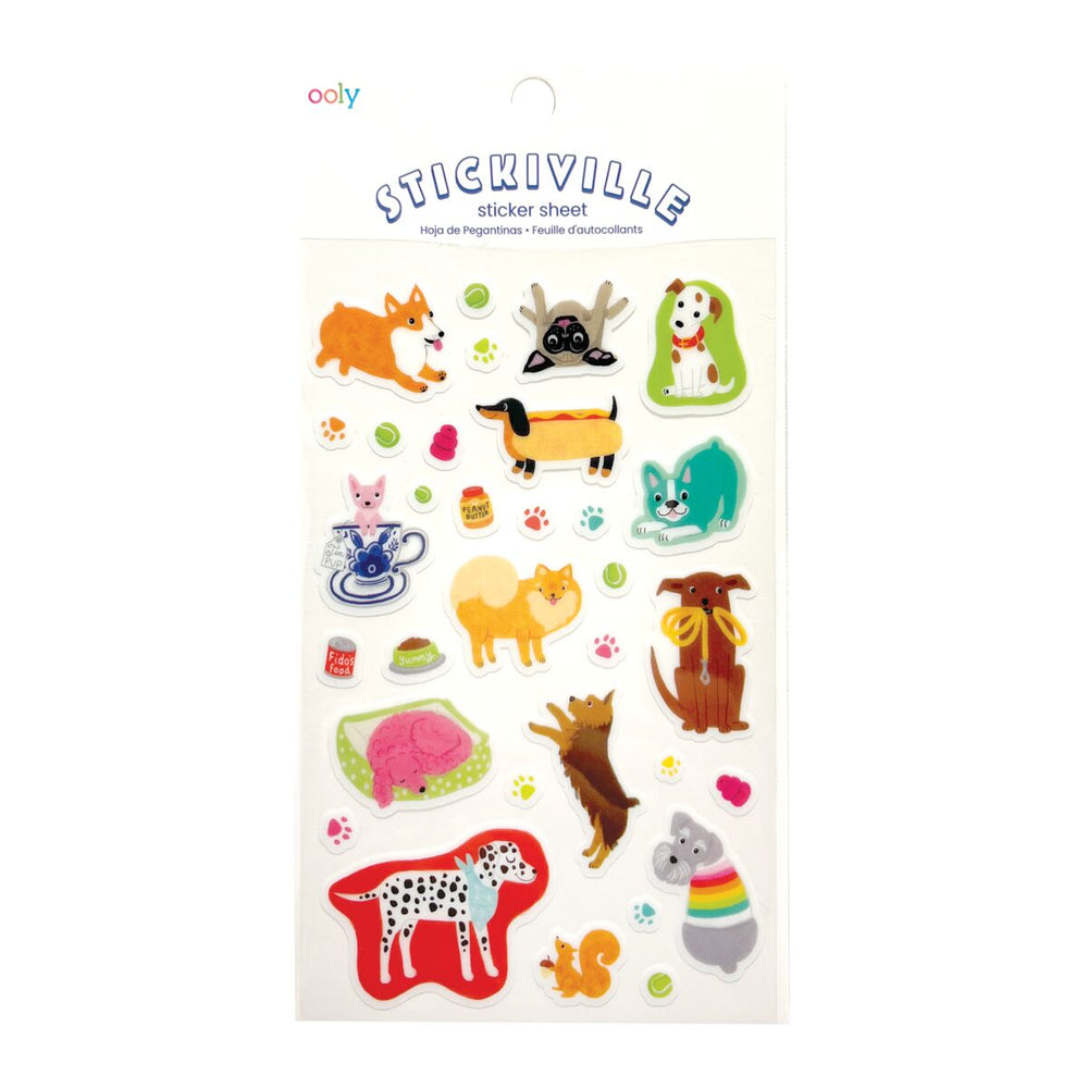 Stickers Stickiville – Quirky Dogs - Ooly DISCOUNTED