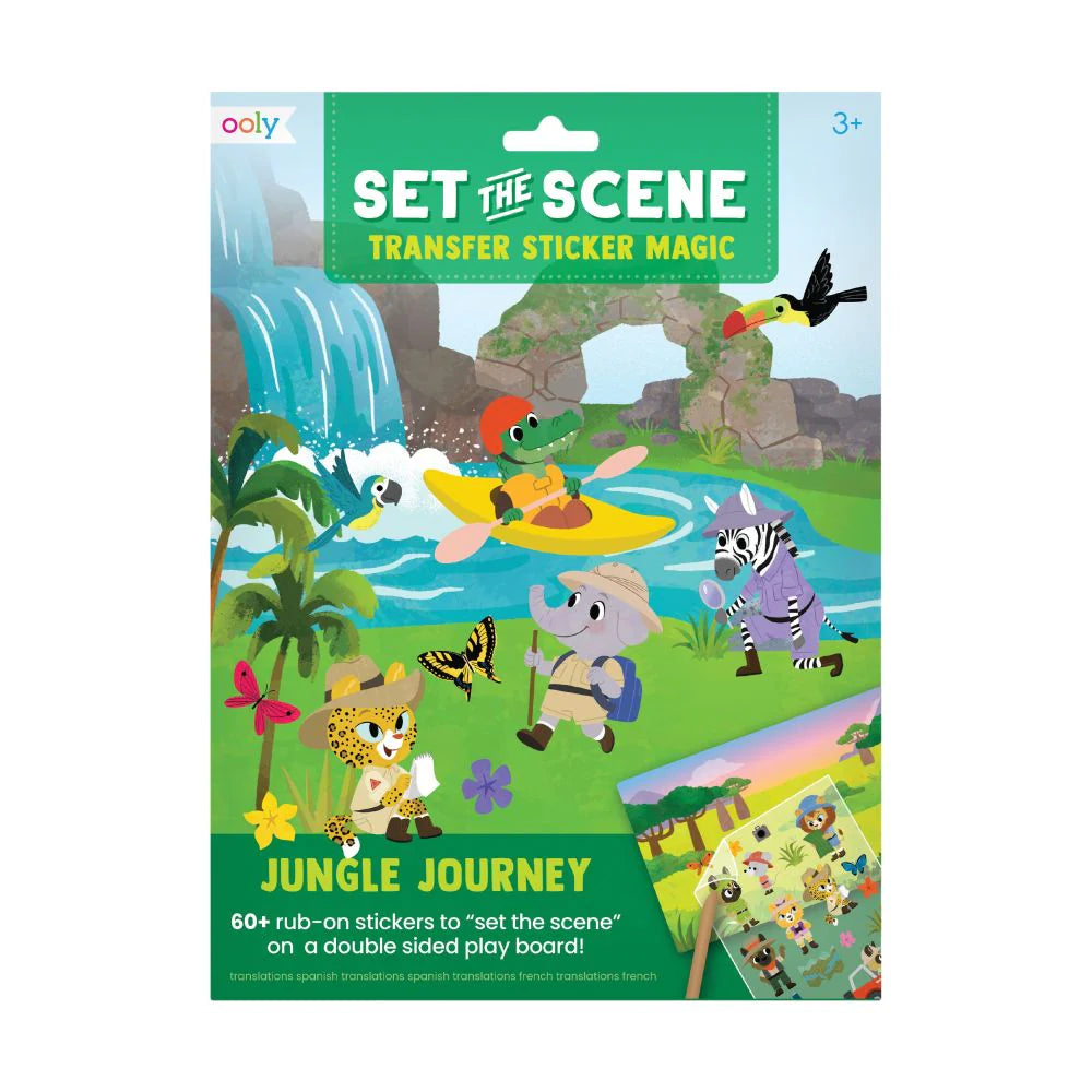Transfer Sticker Set - Jungle Journey - Ooly