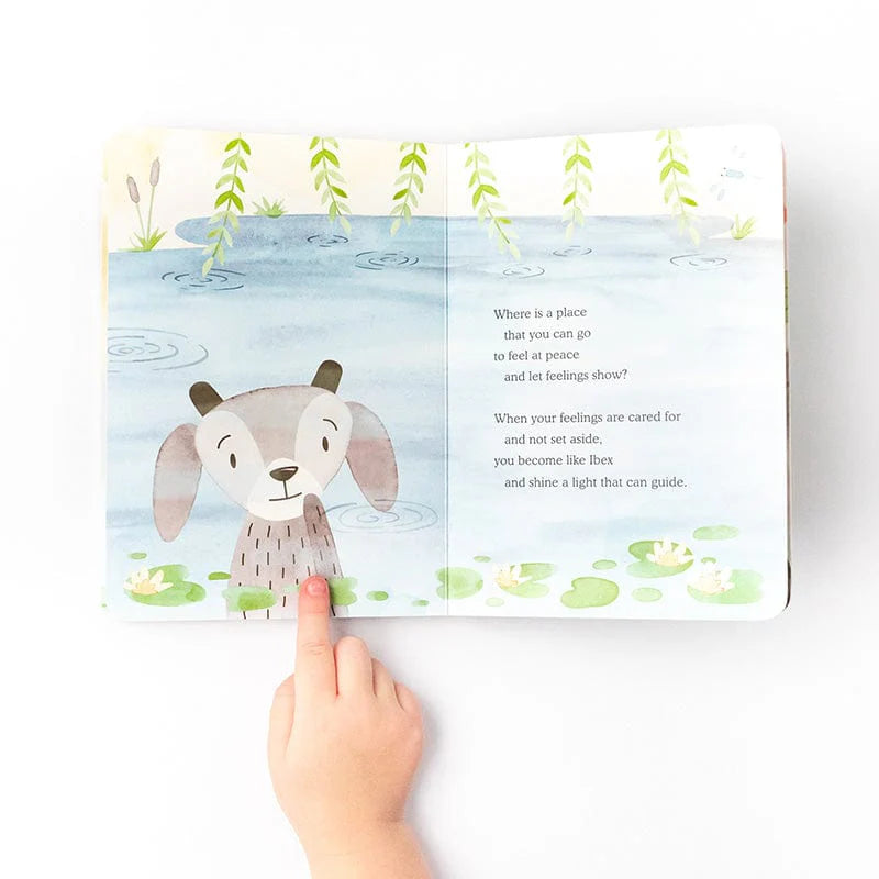 Ibex Feels Deeply Board Book - Slumberkins