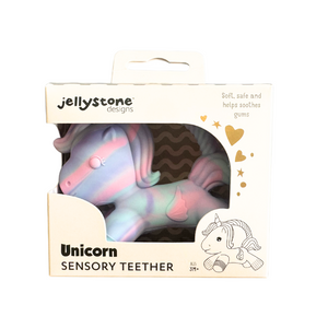 Unicorn Teether - Ombré Rainbow - Jellystone