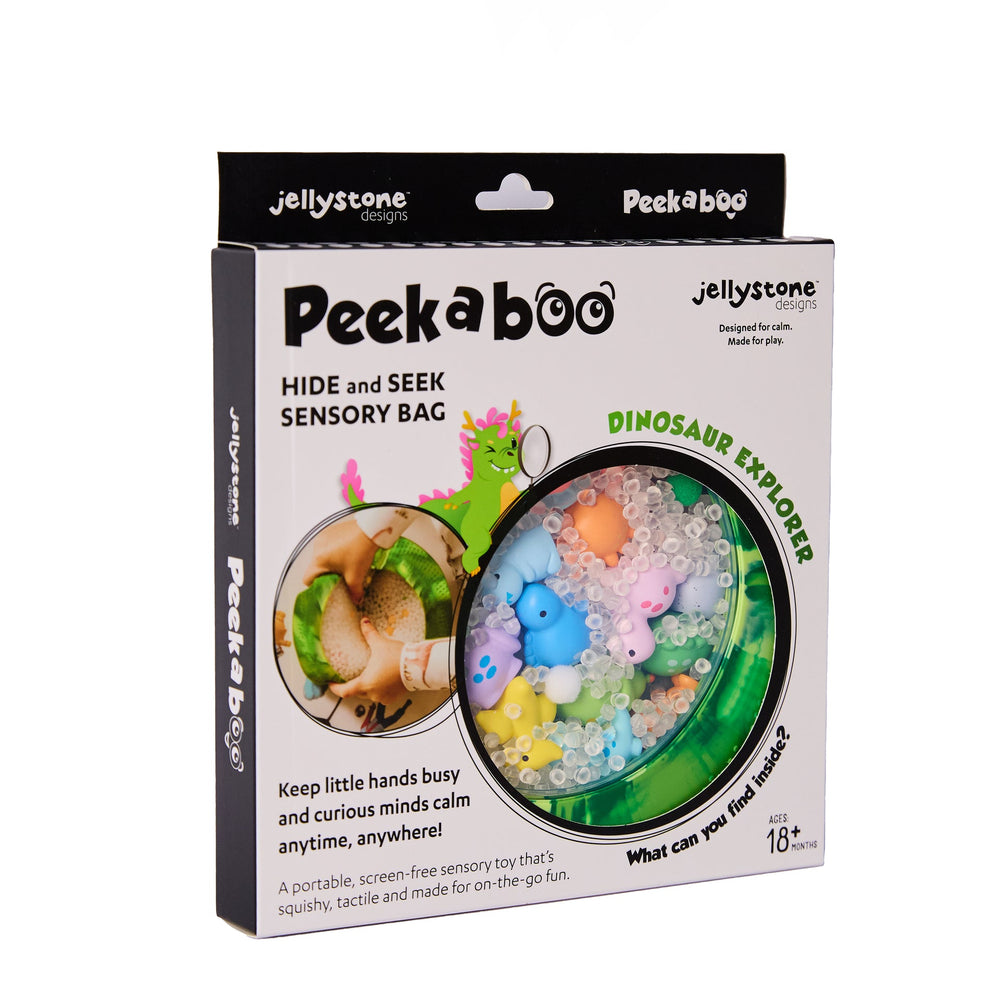 Peekaboo Sensory Bag - Dino - Jellystone