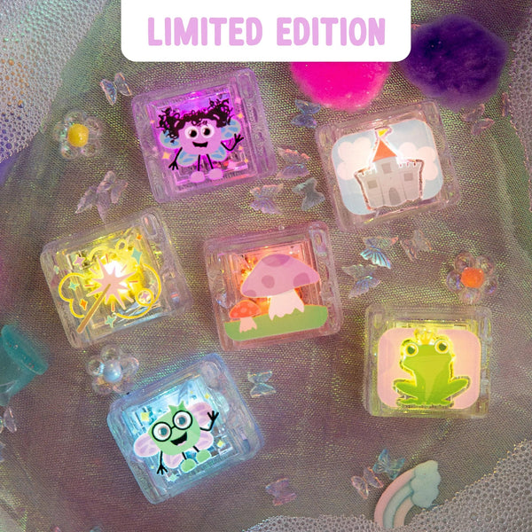 Limited Edition Light-Up Cubes, 6-Pack Fairies - GLO Pals