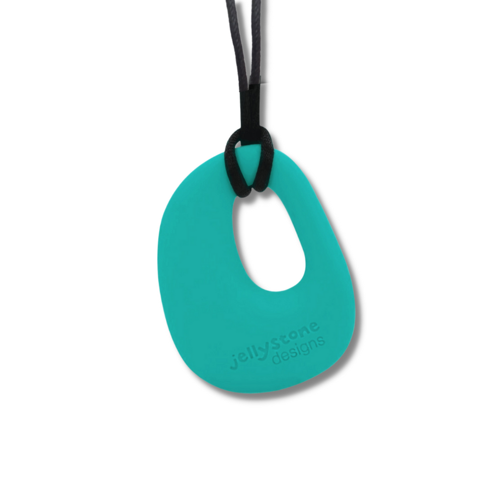 Organic Chew Pendant - Turquoise - Jellystone