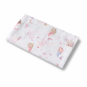 Mermaid Organic Muslin Wrap - Snuggle Hunny