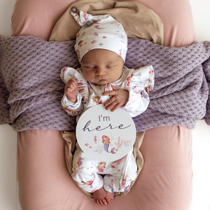 Mermaid & Lilac Milestone Cards - Snuggle Hunny