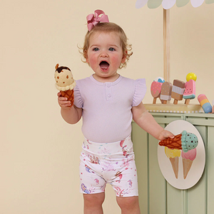 Mermaid Organic Bike Shorts - Snuggle Hunny