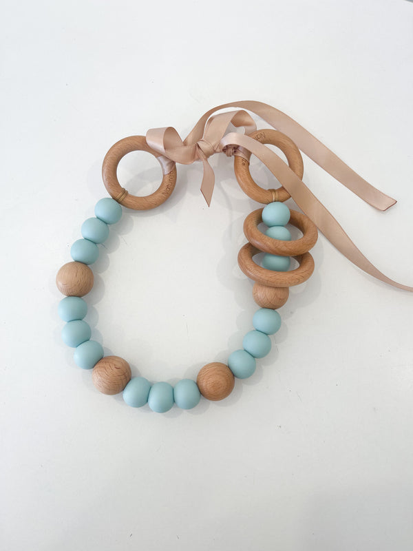 Pram Garland - Seafoam - Nature Bubz