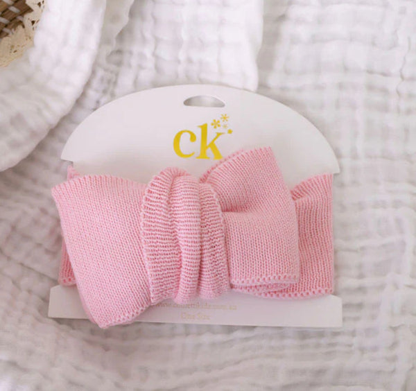 Oversized Knit Top Knot Cotton Candy - Confetti Kidz